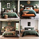 dark green bedroom ideas