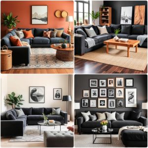 dark grey couch living room ideas