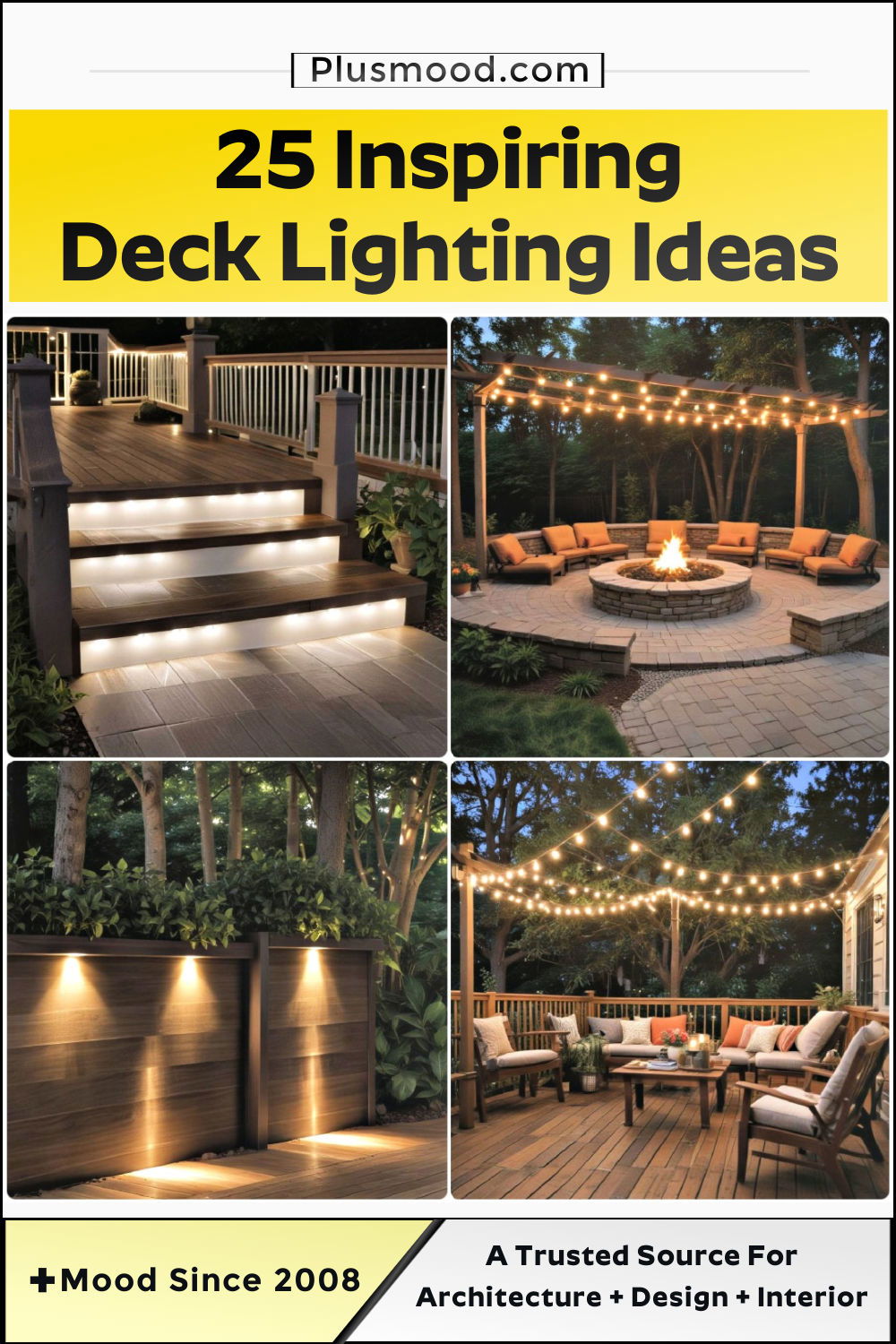 deck lighting ideas and inspiration