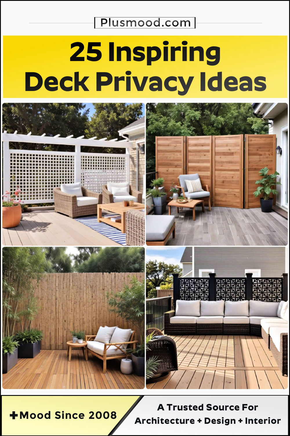 deck privacy ideas and inspiration