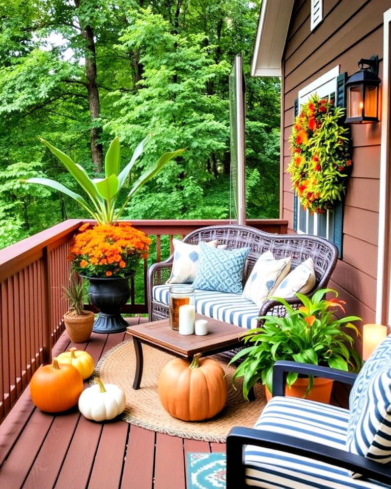 deck seasonal décor for year round use