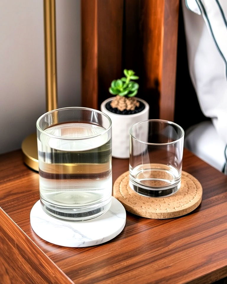 decorative coasters for practicality