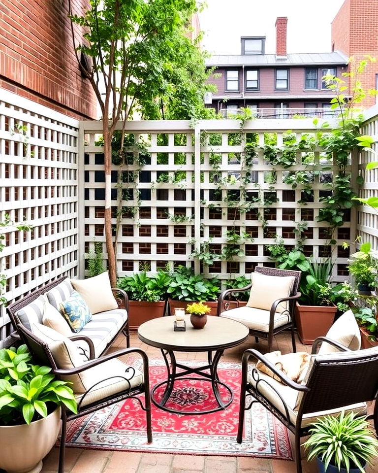 decorative privacy lattice