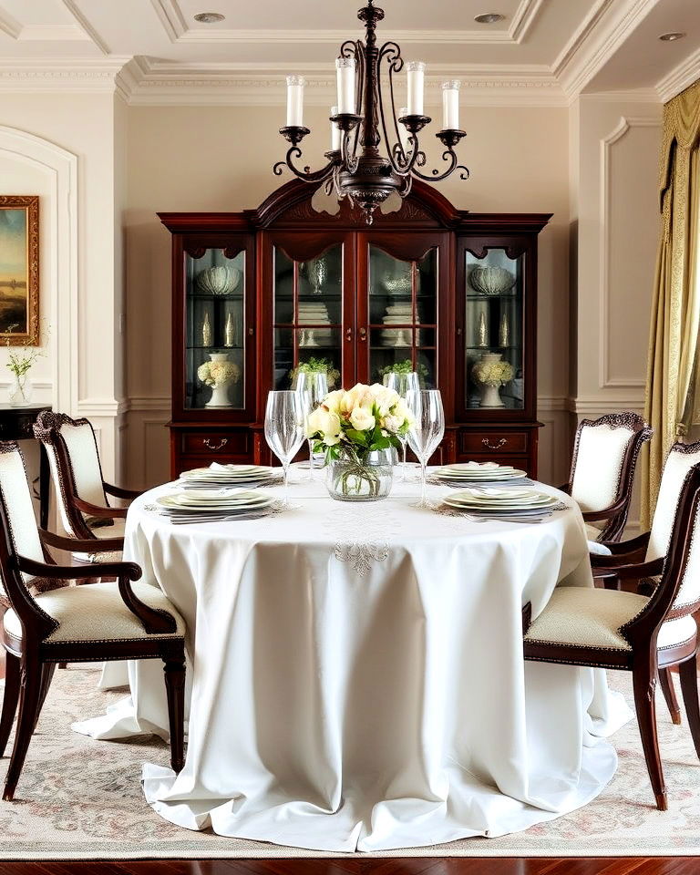 designer table linens