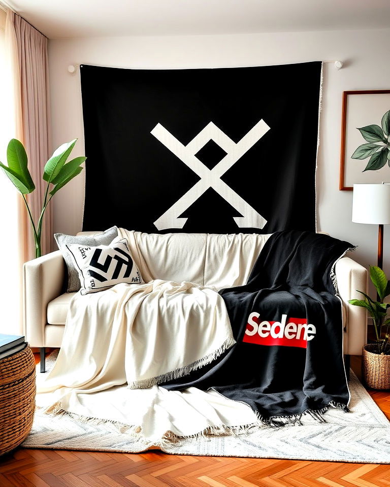 designer throw blankets