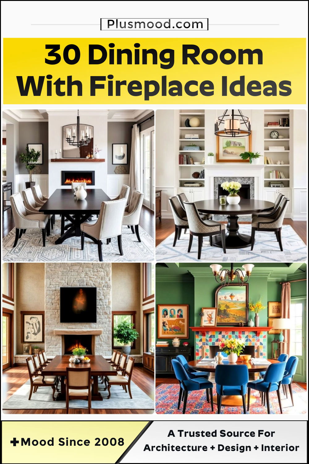 dining room with fireplace ideas and inspiration