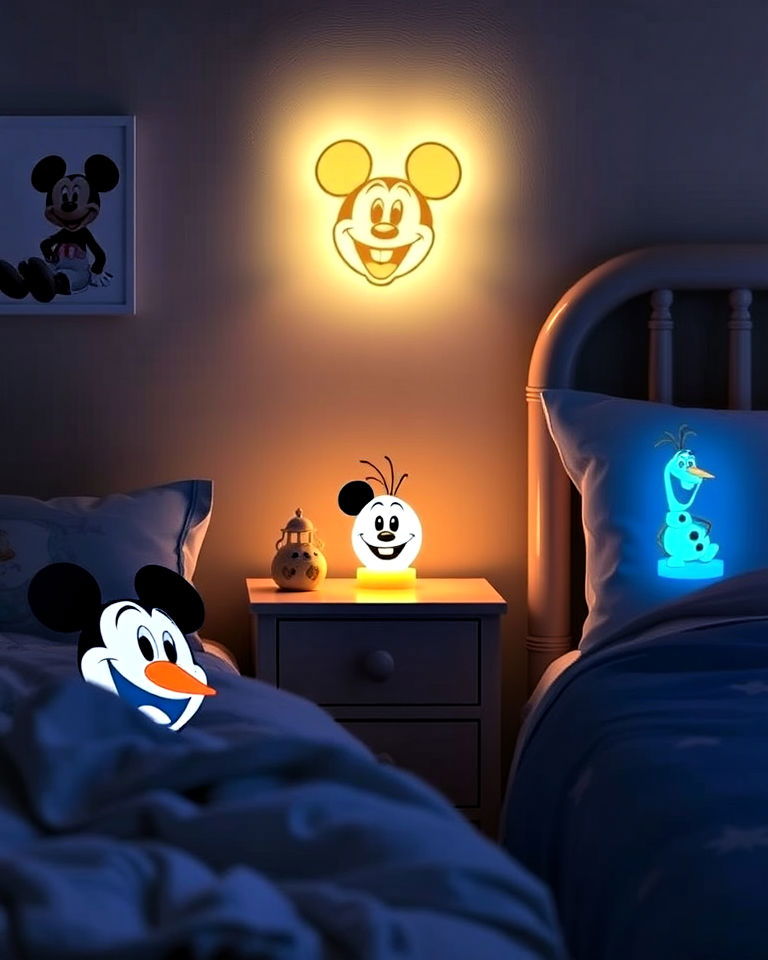 disney character night lights