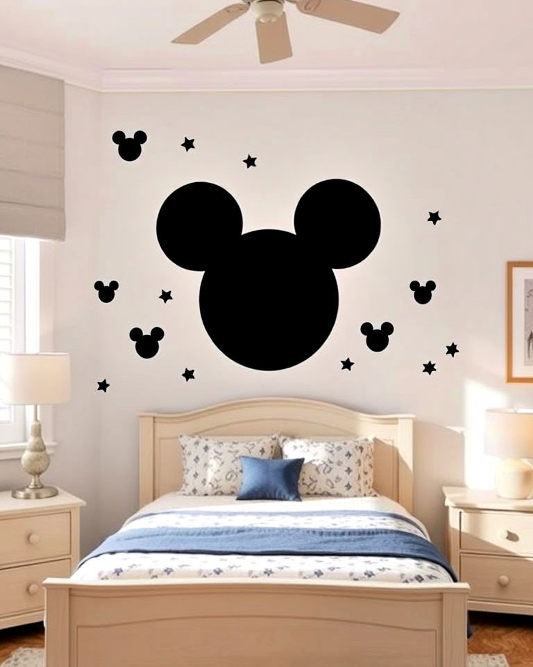 disney themed wall stencils