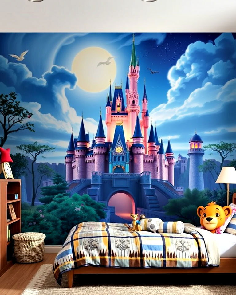 disney wall murals