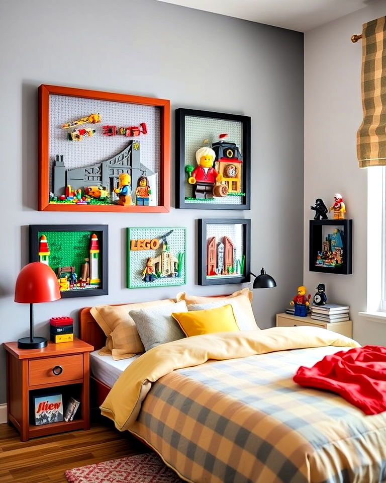 diy lego art frames