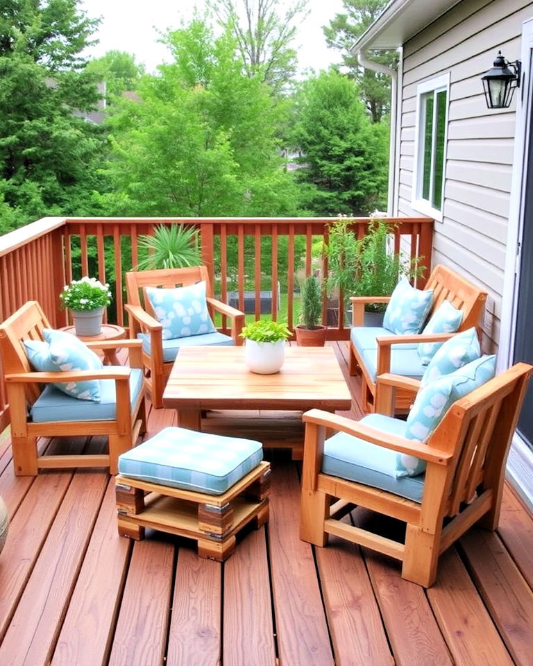 diy pallet furniture for deck