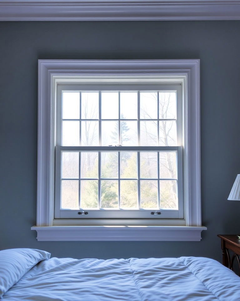 double hung windows bedroom