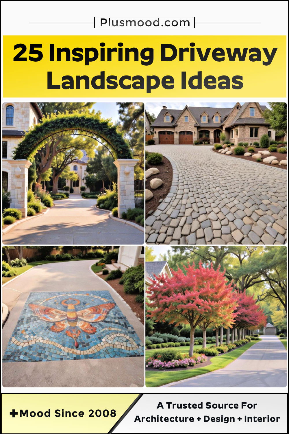 driveway landscape ideas and inspiration