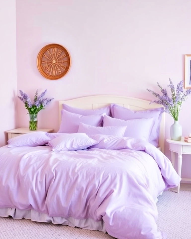 elegance lavender bedding