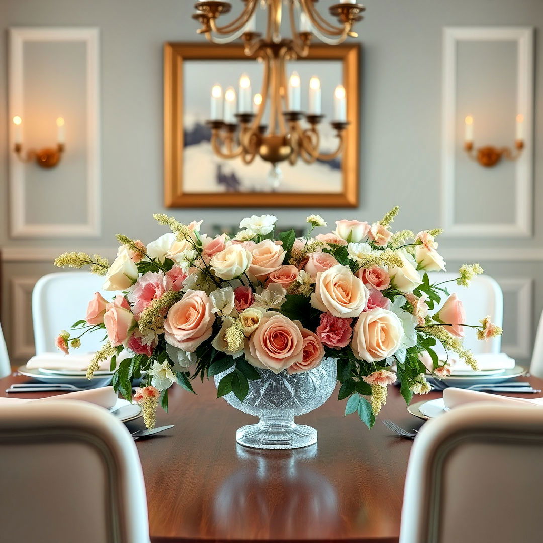 elegant floral centerpiece design