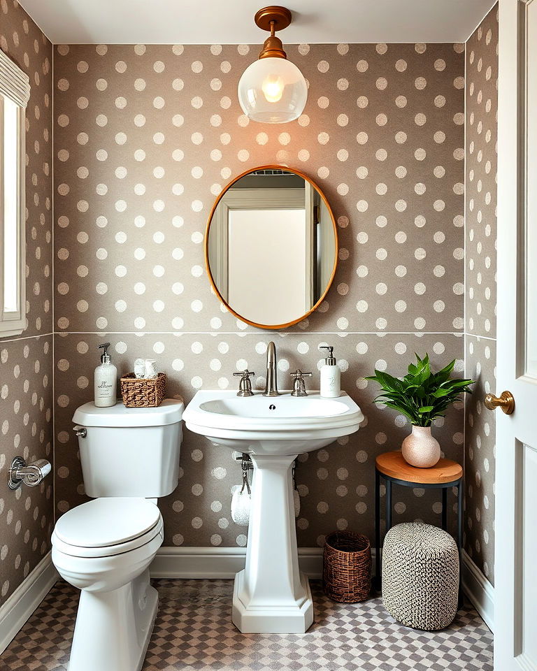 40 Bathroom Wallpaper Ideas That Add Instant Charm