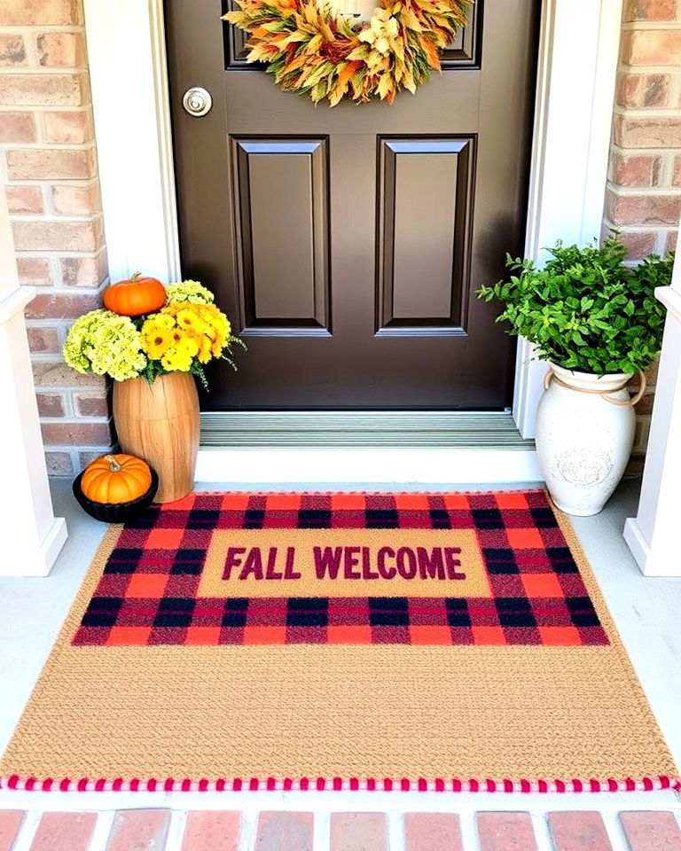 fall decor doormat