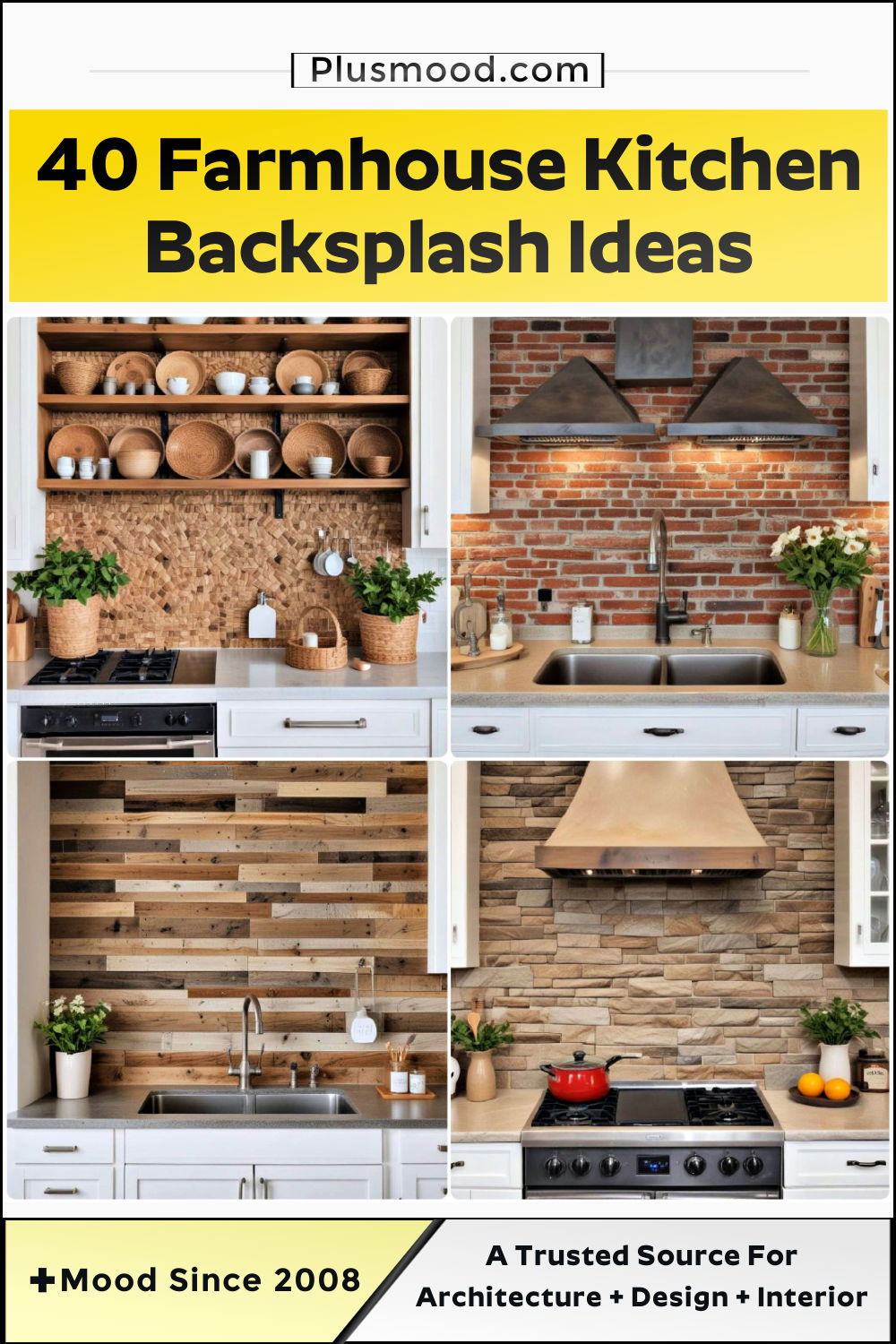 farmhouse kitchen backsplash ideas and inspiration