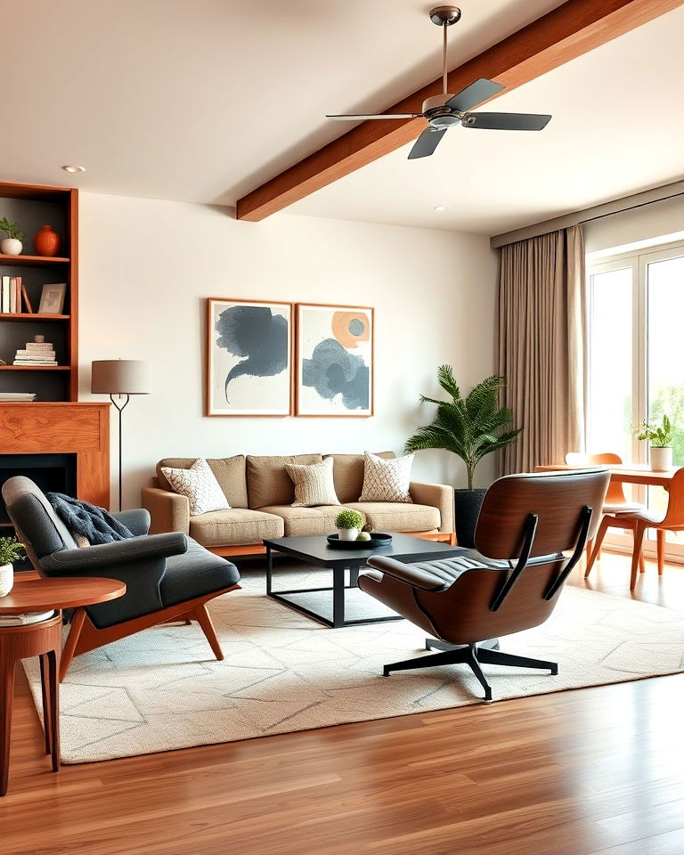 feature classic mid century furniture