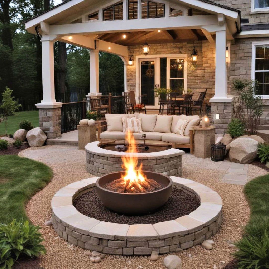 fire pit or fire bowl