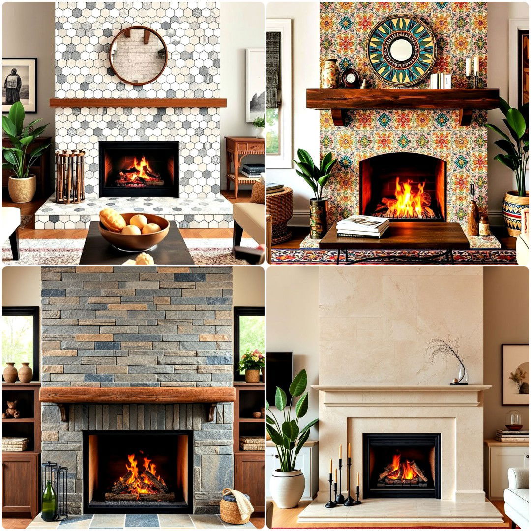 20 Fireplace Backsplash Ideas To Transform Your Space