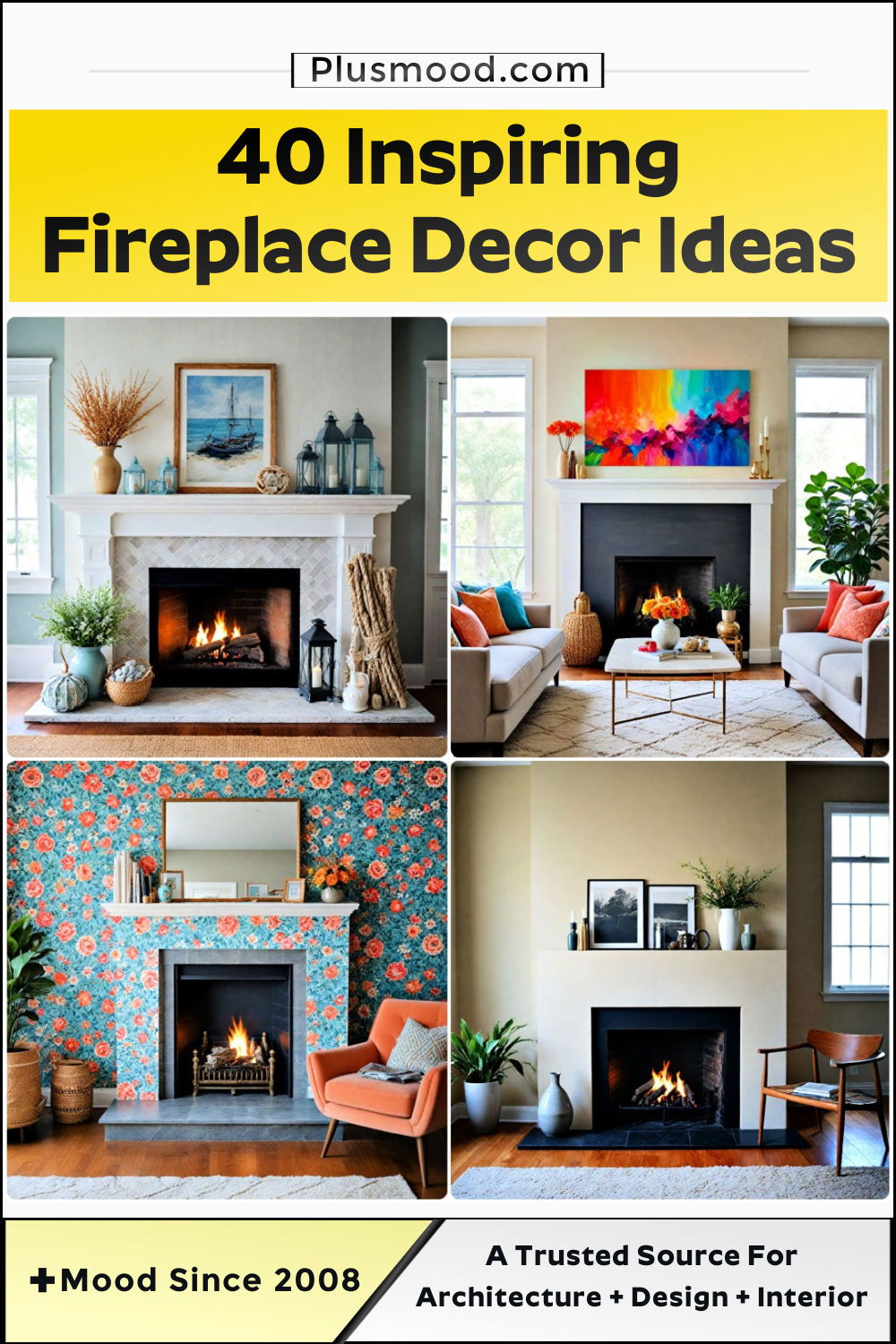 fireplace decor ideas and inspiration