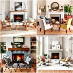 fireplace seating ideas