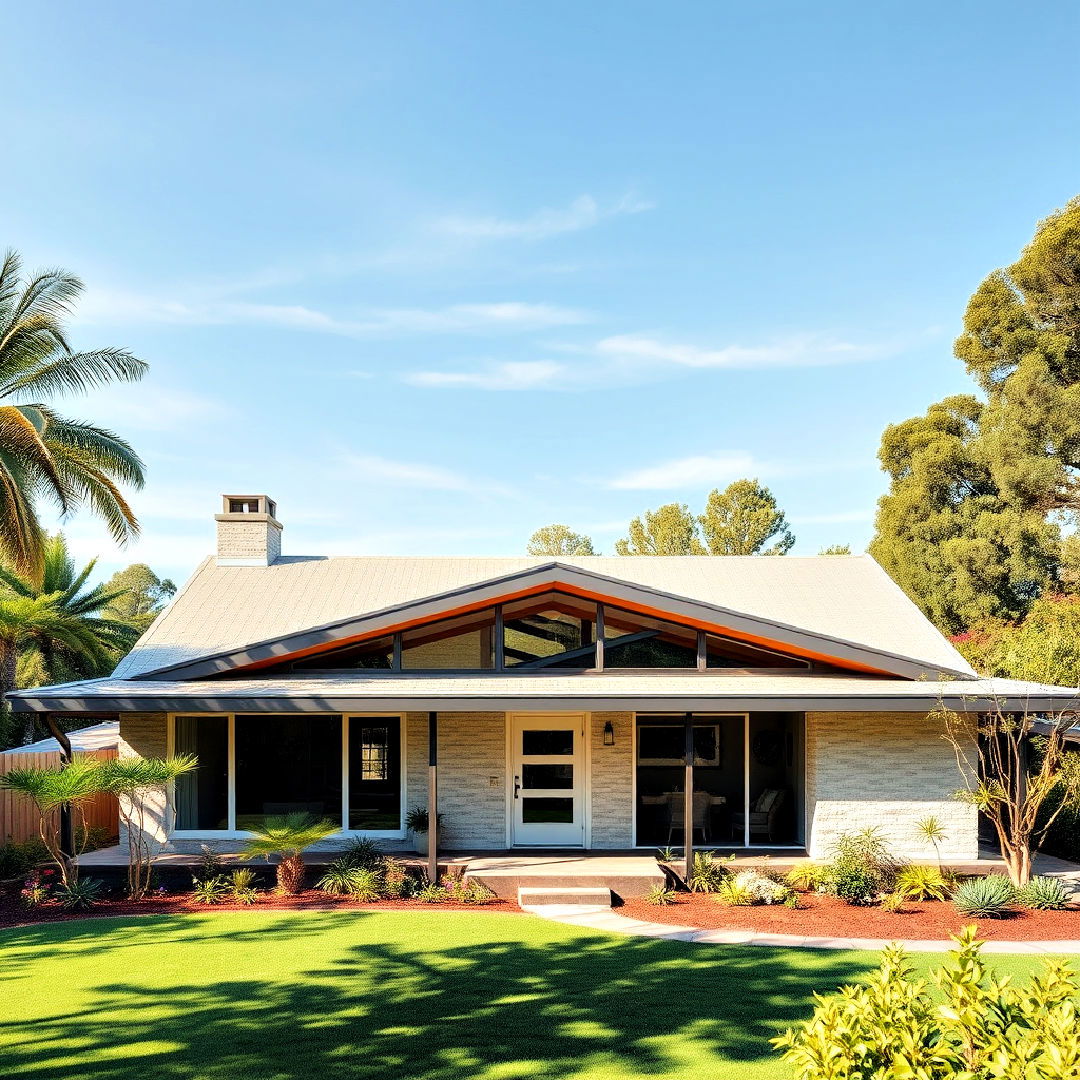 flat or butterfly roof for home exterior