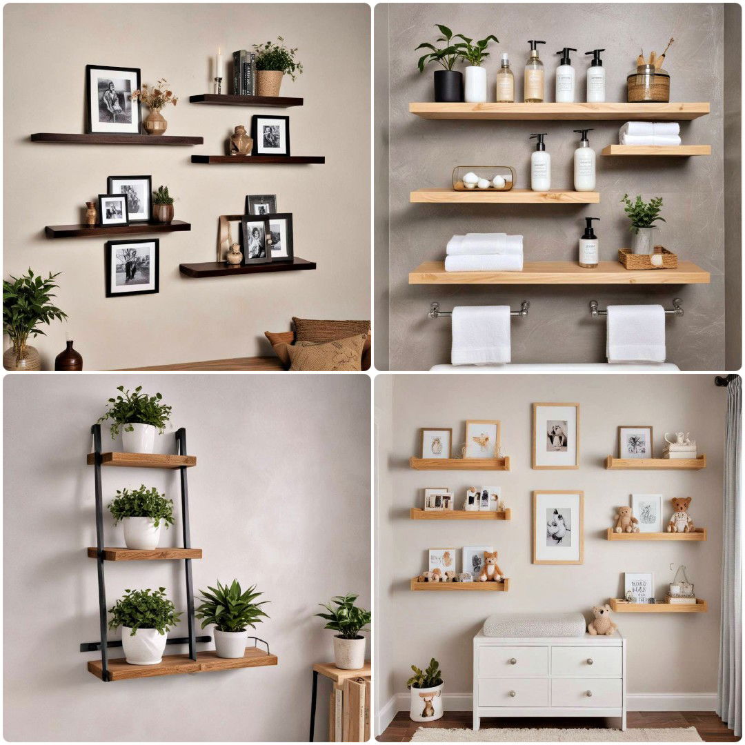 Top 25 Floating Shelf Ideas for Home Organization Now