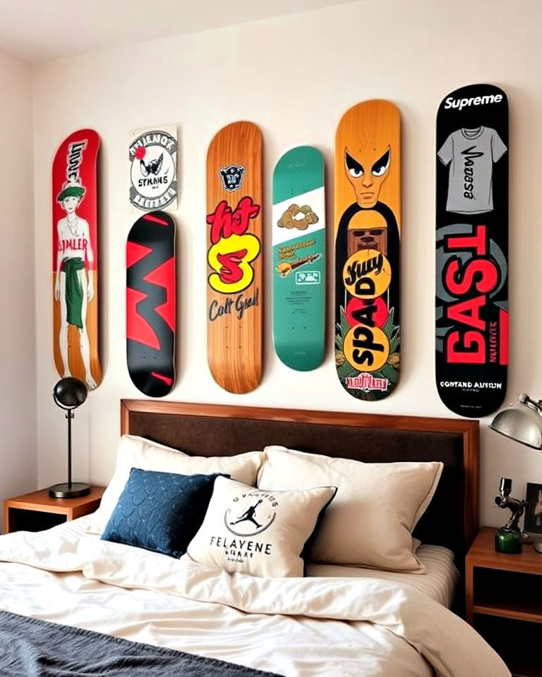 floating skateboard decks