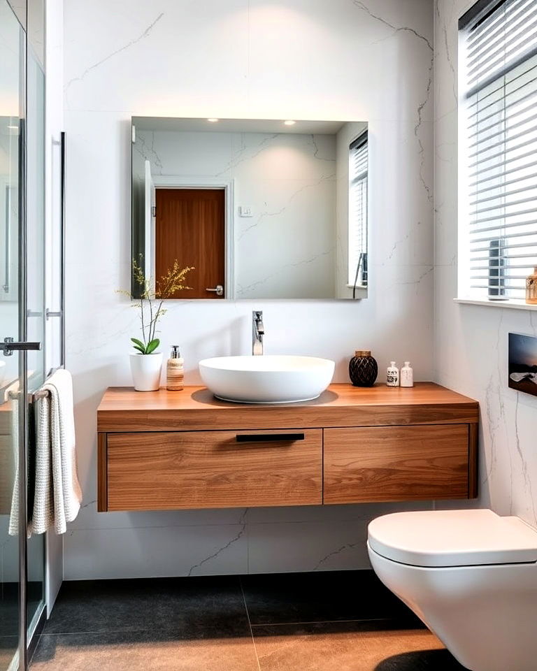 floating vanity