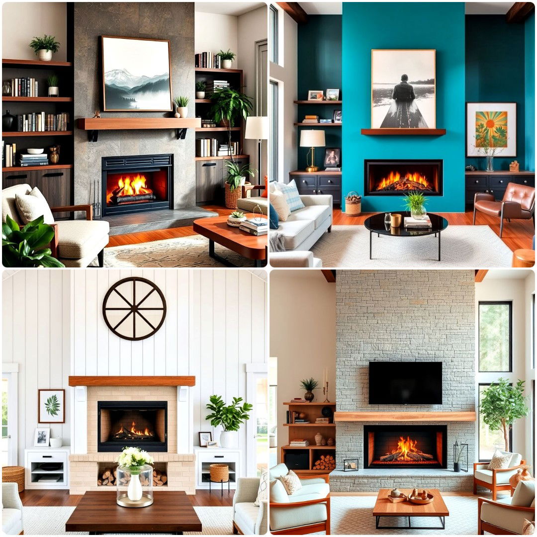 25 Floor to Ceiling Fireplace Ideas You’ll Love