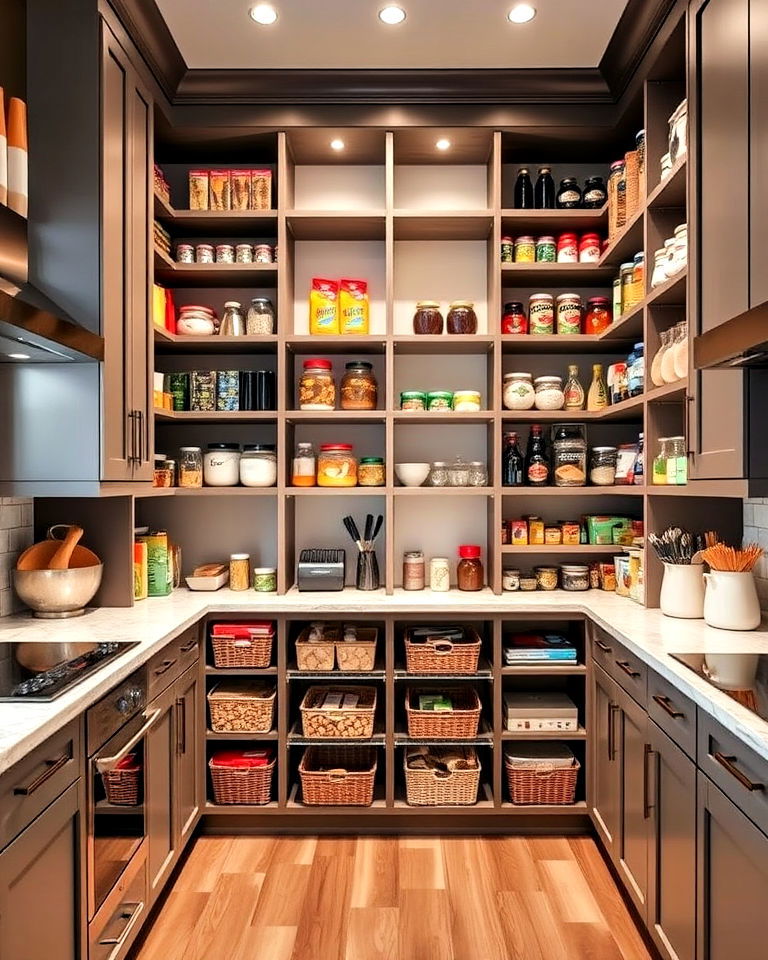 floor to ceiling kitchen pantry