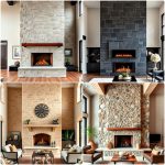 floor to ceiling stone fireplace ideas