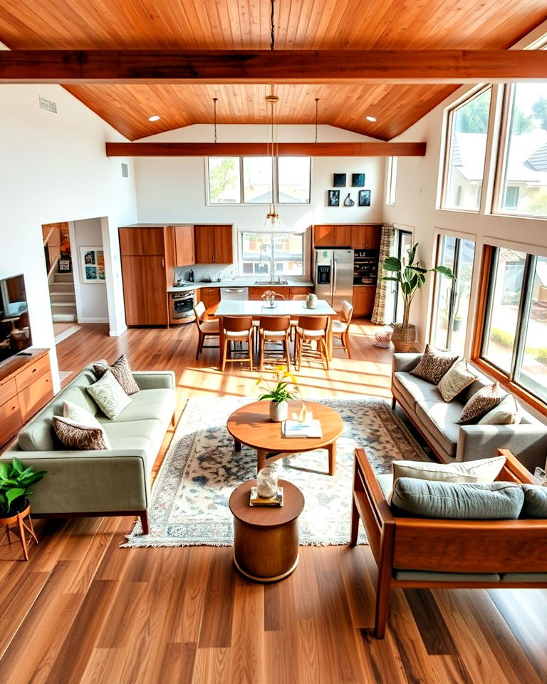 focus on open floor plans