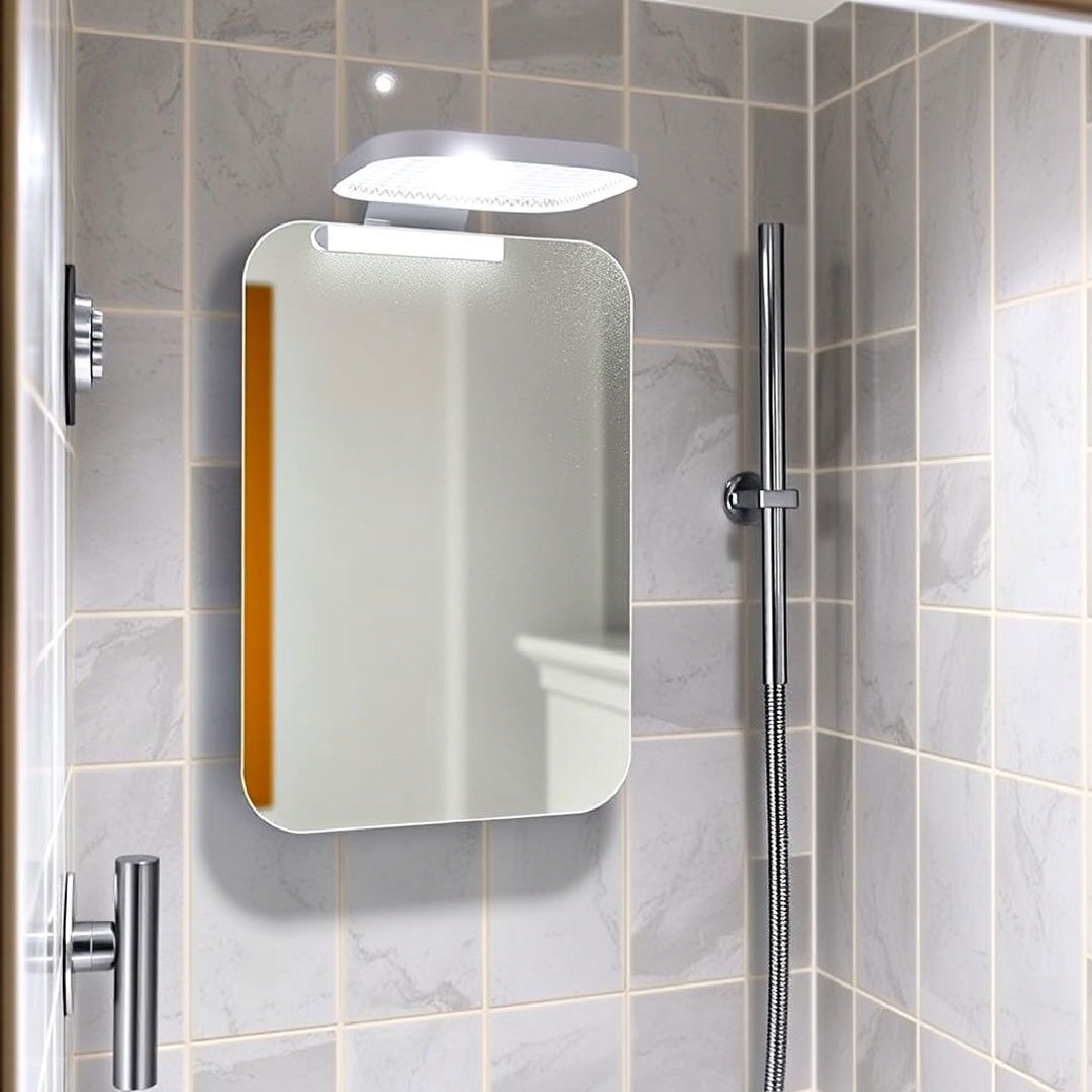 fog free shower mirror for dorm bathroom