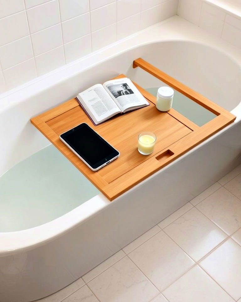 foldable bath tray
