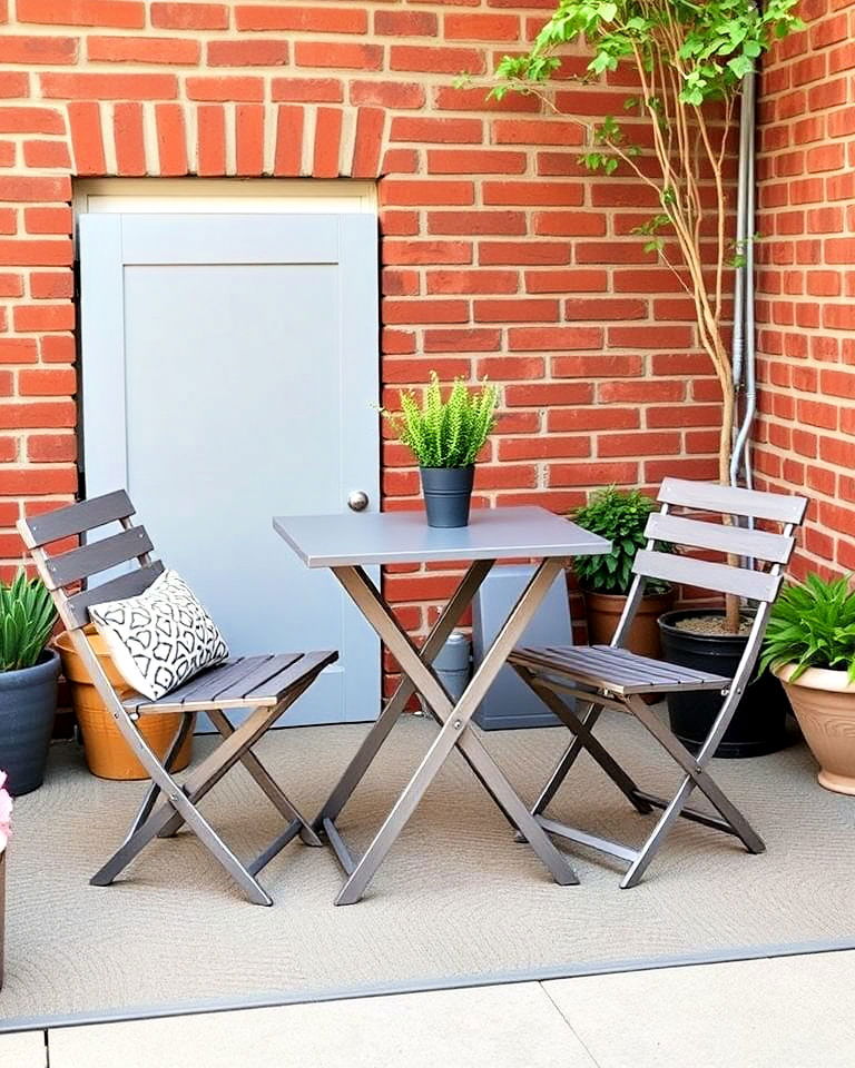 foldable furniture for flexibility