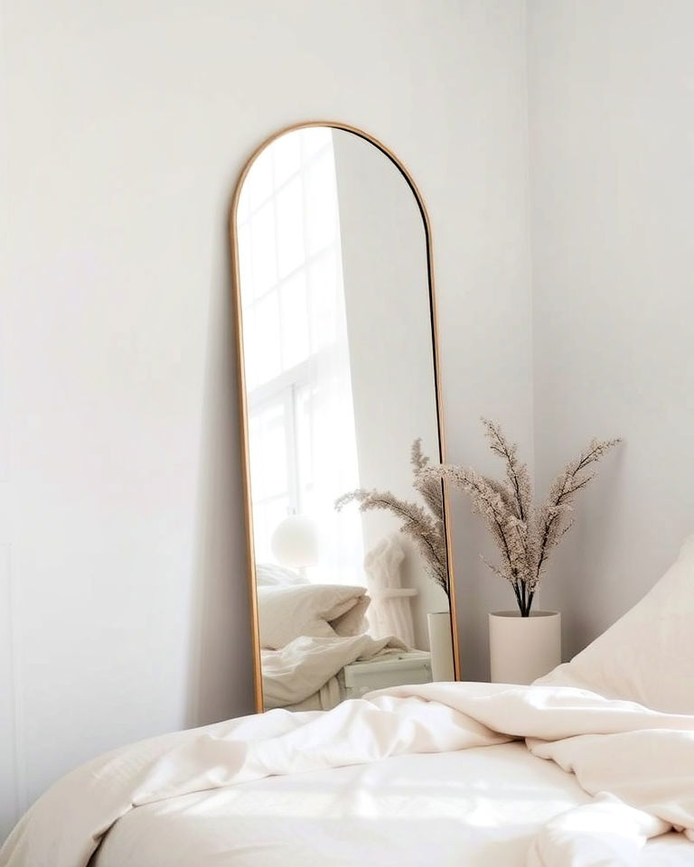 frameless minimalist mirror