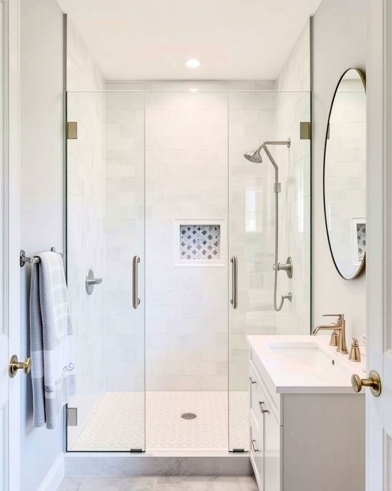 frameless shower doors for a seamless look