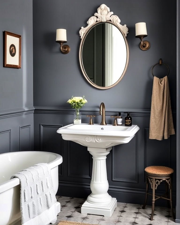 freestanding sink for victorian style bathrooms