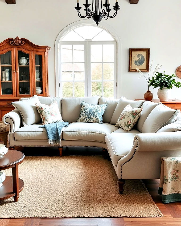 french country sofa