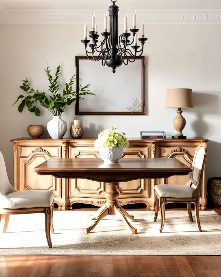 french provincial sideboard for storage and style