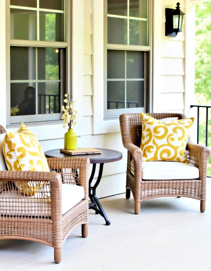 front porch small table
