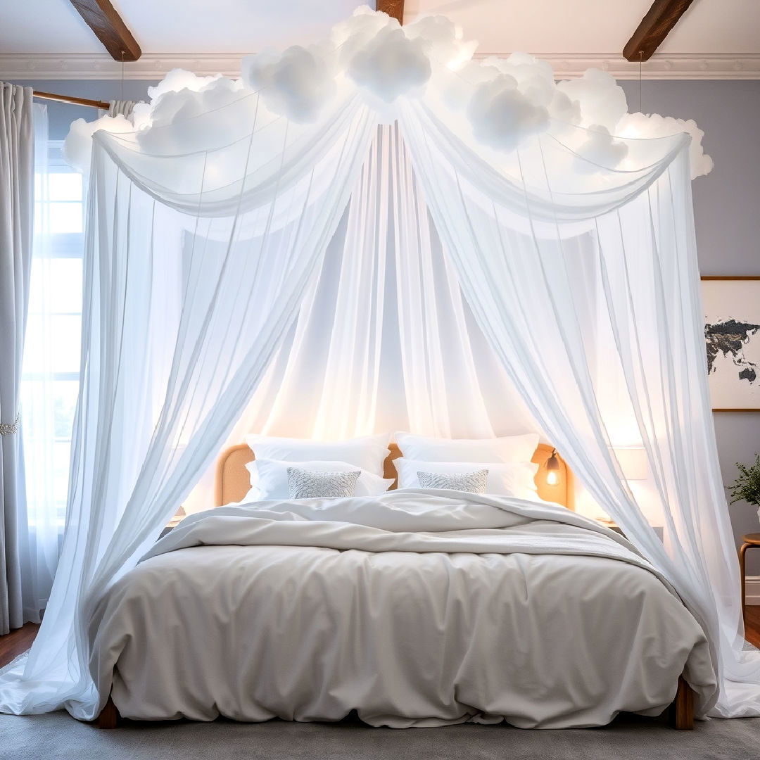 functional dreamy canopy bed