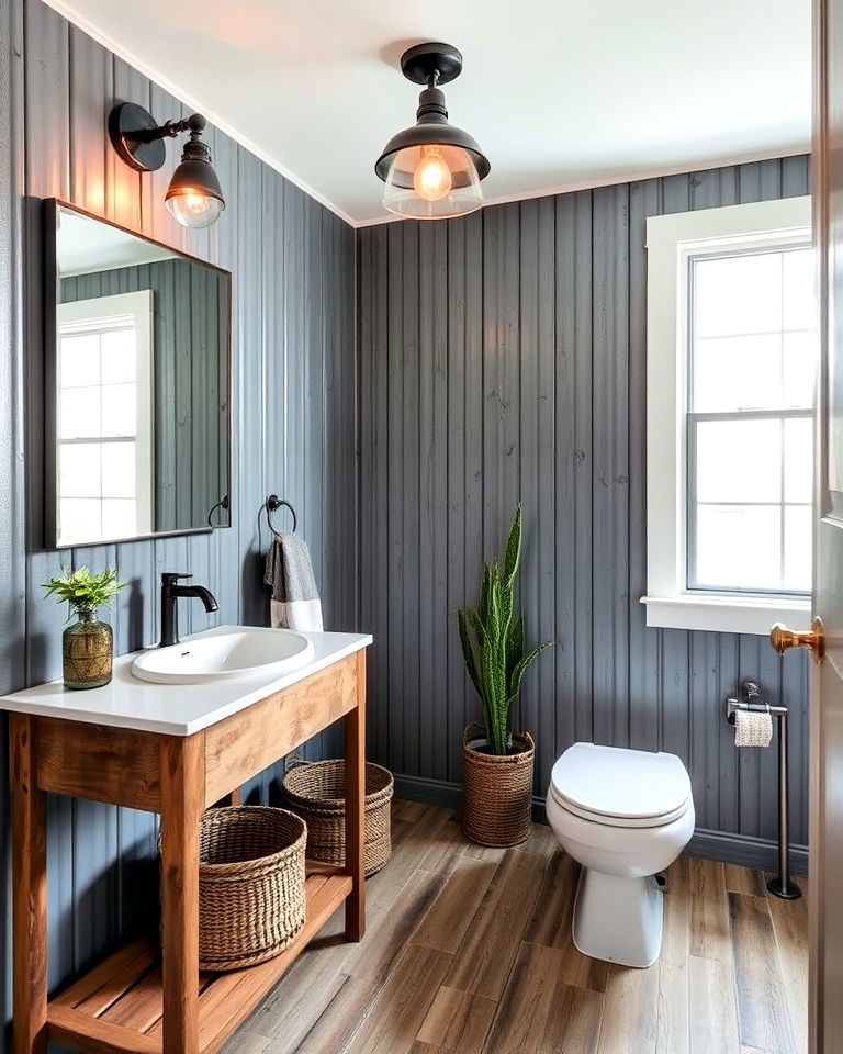 galvanized metal accents