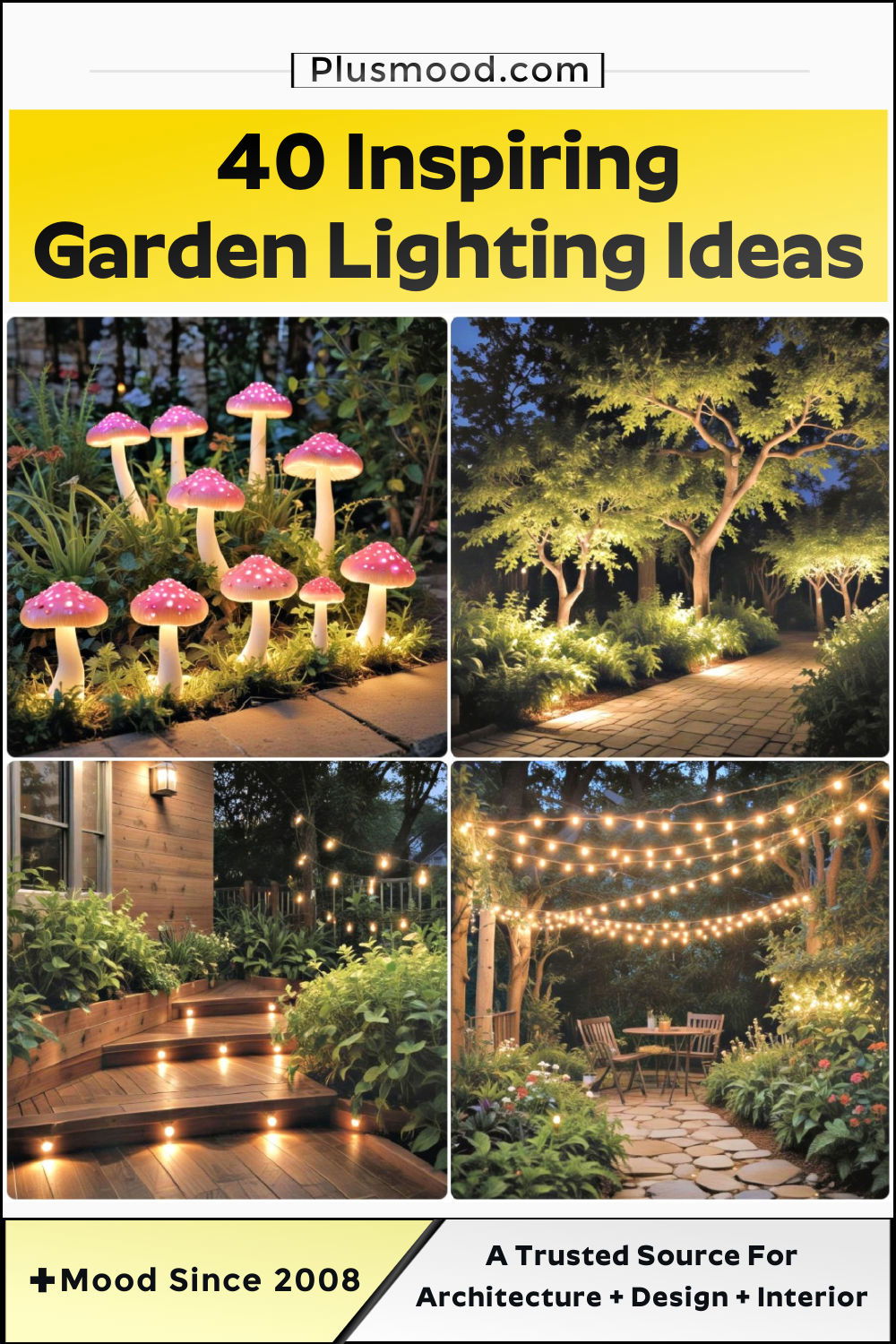 garden lighting ideas and inspiration