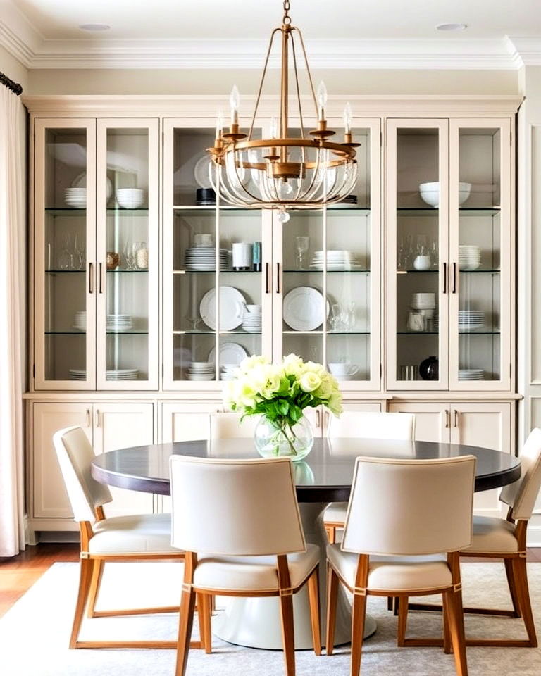 glass cabinets