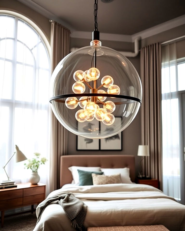 globe chandelier