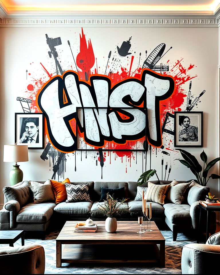 graffiti wall art